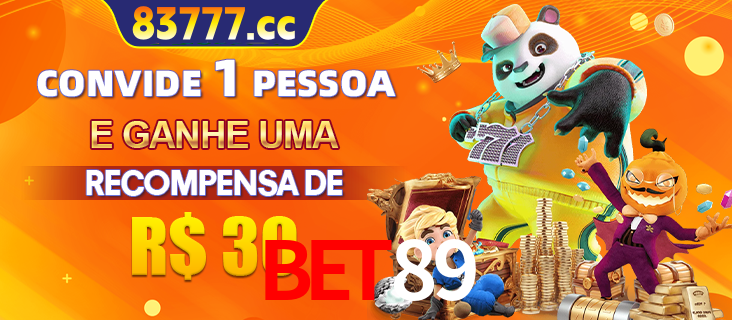 Banner institucional da BET89 sobre parceria de marcas e criação de uma marca de excelência, apresentando os mascotes de jogos populares como o Fortune Tiger.